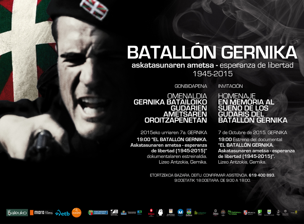 Presentación documental Batallón Gernika