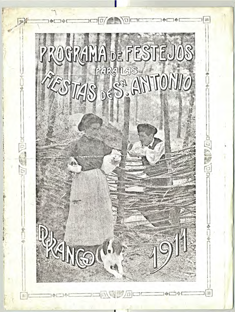 Programa de San Antonio - 1911 - Durangoko Udal Artxiboa