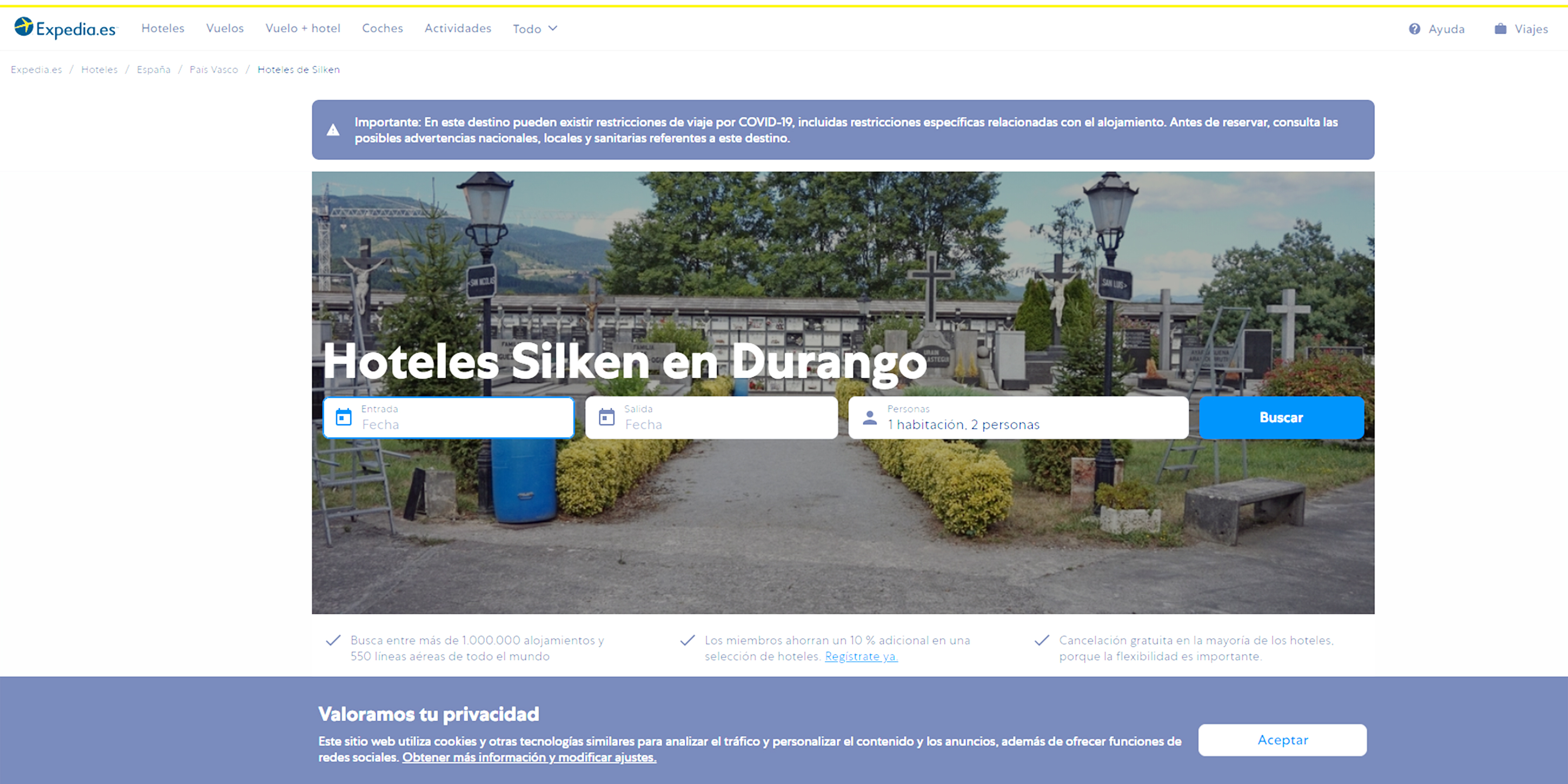 Expedia Silken Durango