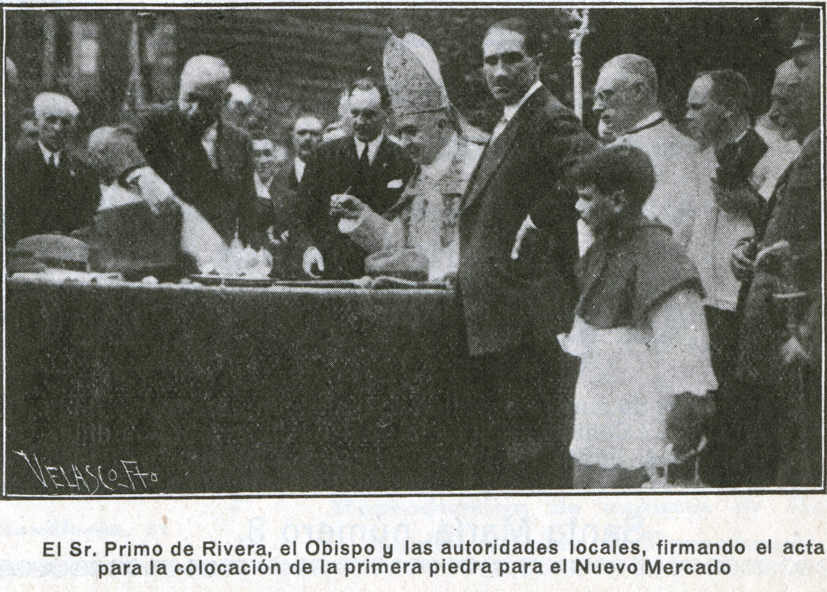 1927 - Heraldo de Durango - Inauguración con Primo de Rivera