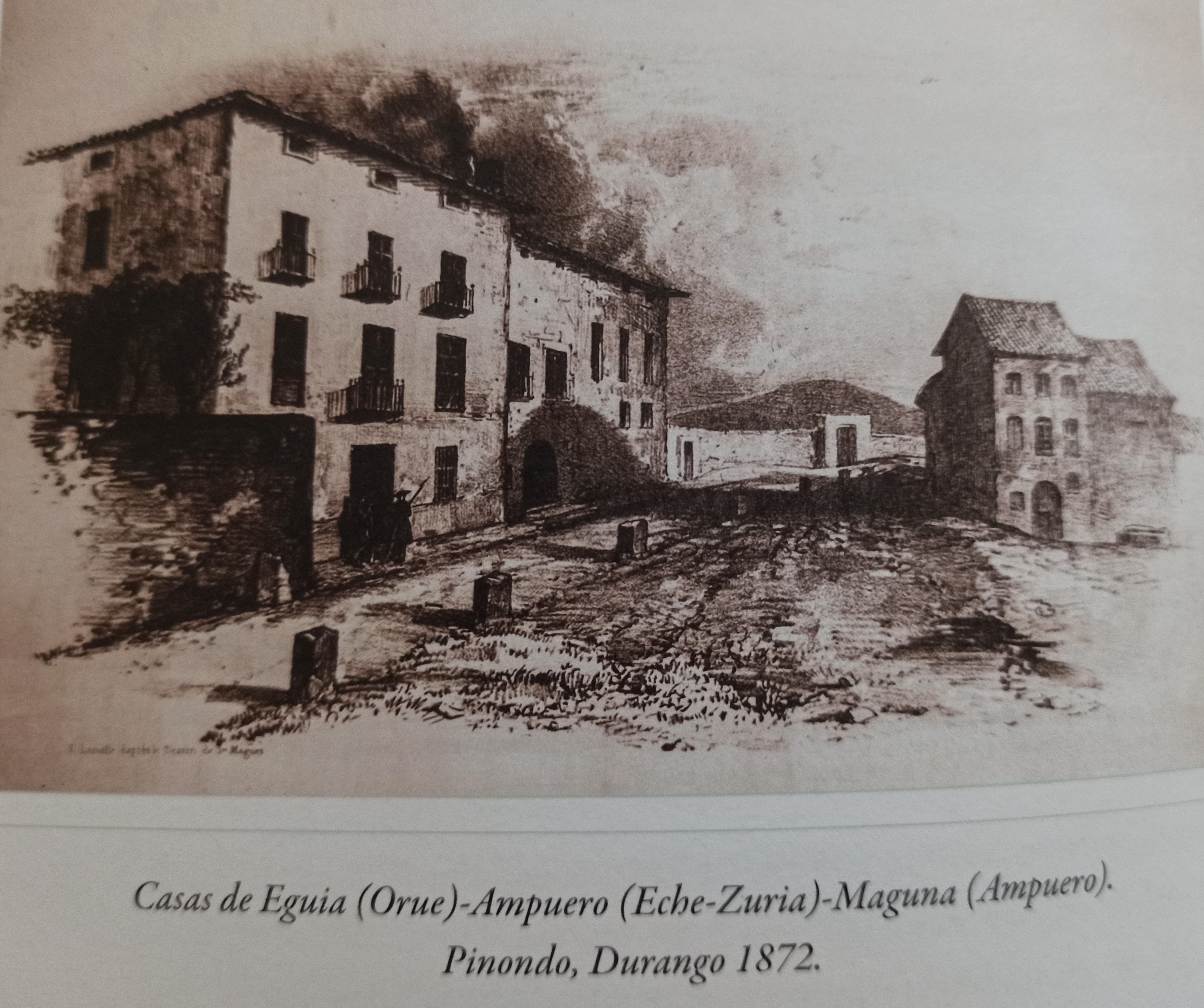 Etxe-zuria en 1872