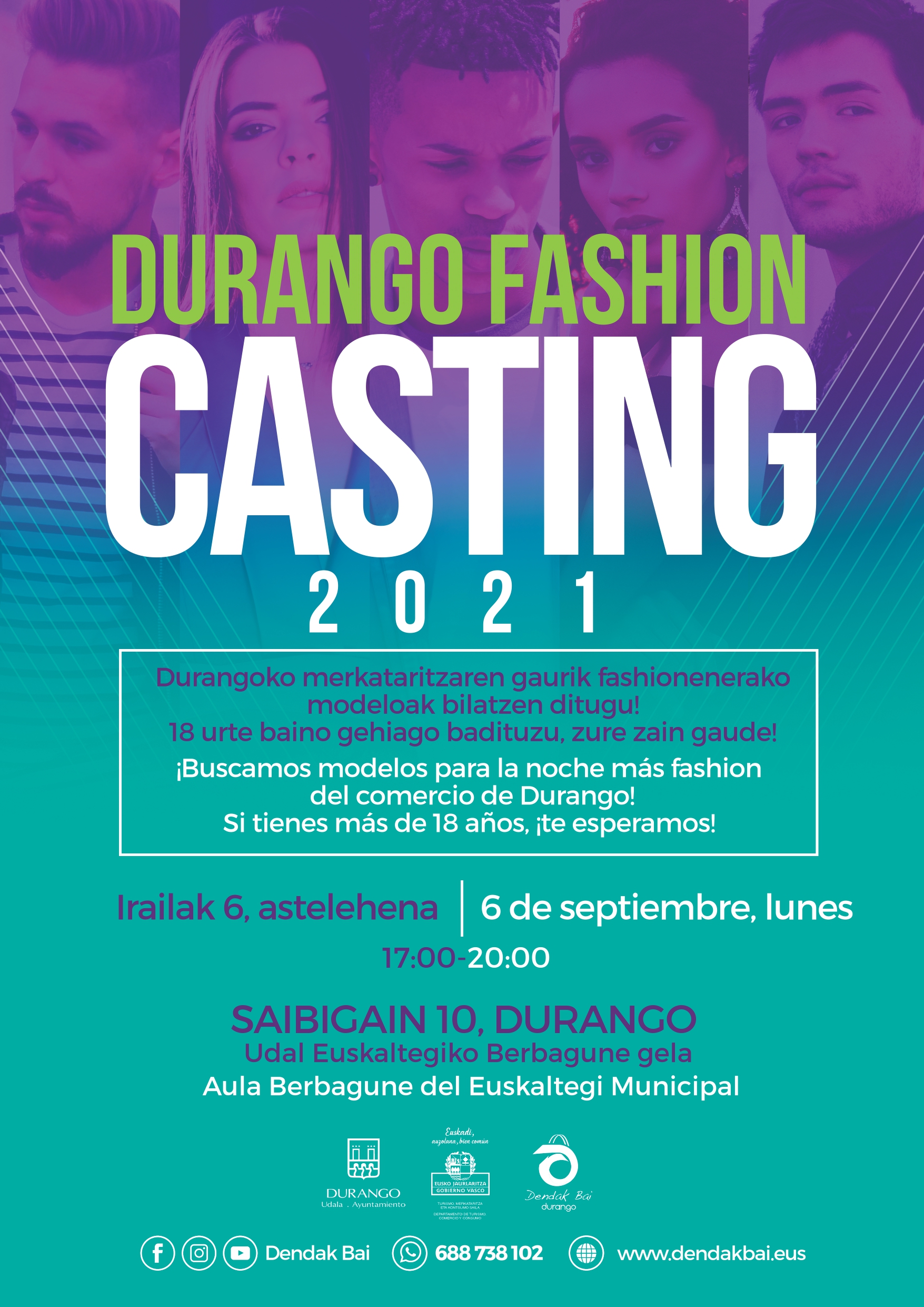 Durango Fashion Gaua 2021 - CARTEL Casting