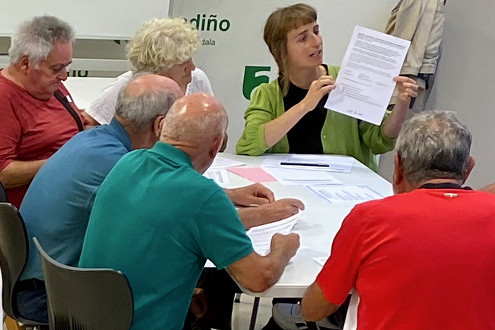 El programa ciudadano Abadiño Lagunkoia abre nuevos espacios de encuentro amigables